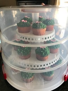 Storing Cupcake Carrier
