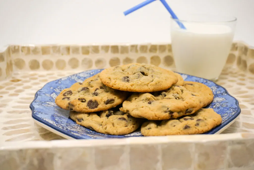 Best Chocolate Chip Cookies with Milk
