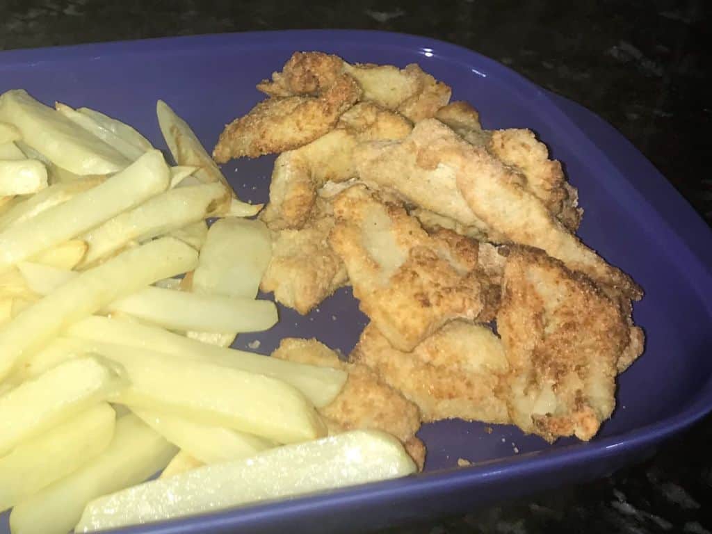 Fried Catfish and Fries Air Fryer
