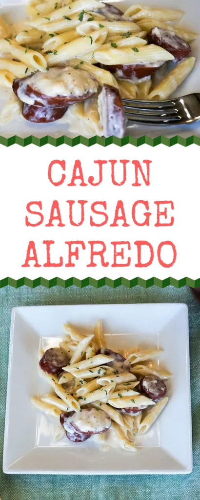 Cajun Sausage Alfredo