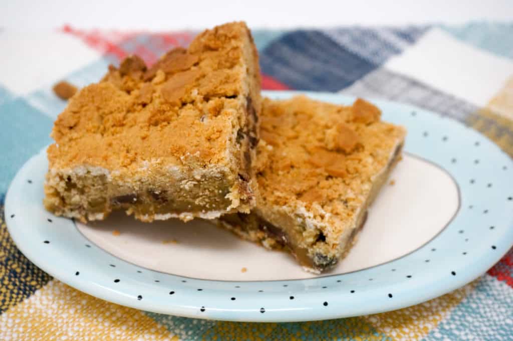 Nutter Butter Chocolate Chip Cookie Bars