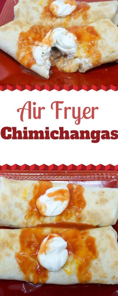 Air Fryer Chimichangas