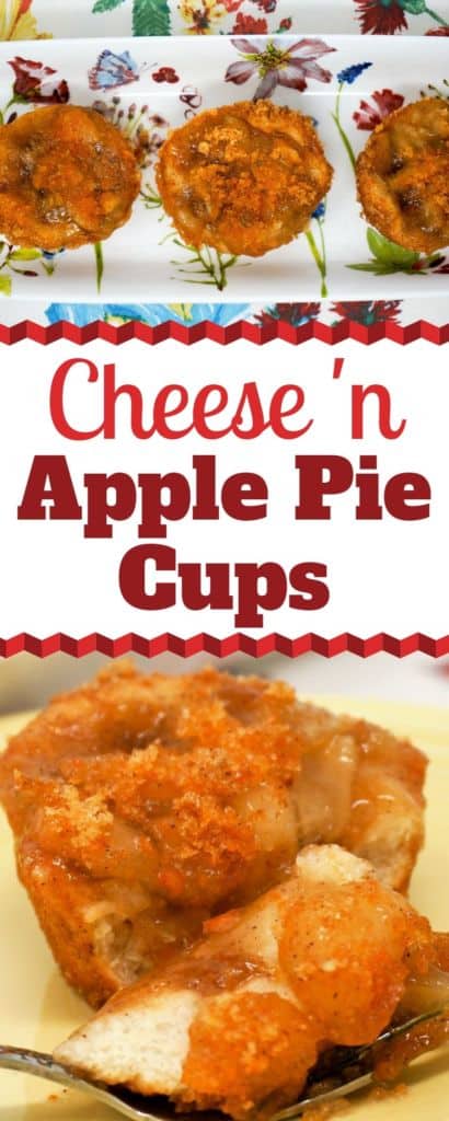 Cheese and Apple Pie Cups