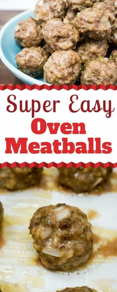 Easy Oven Meatballs