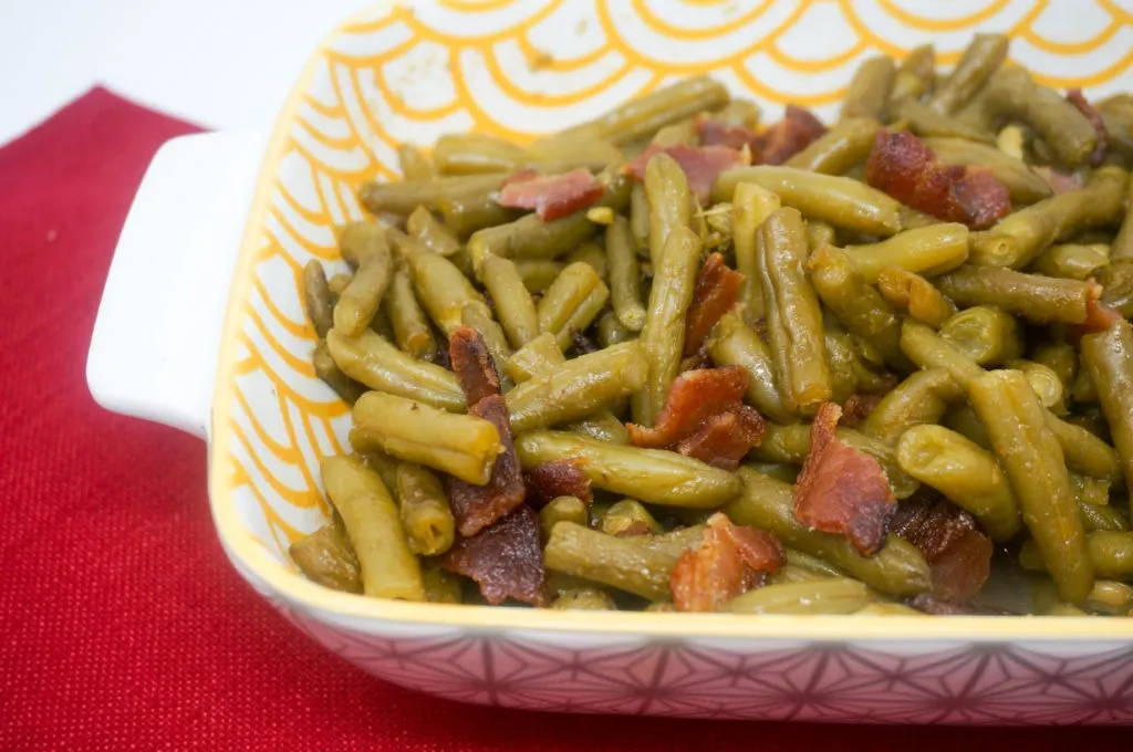 Green Beans with Brown Sugar and Bacon