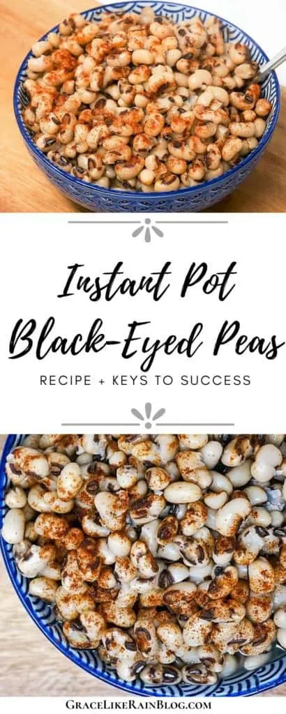 Instant Pot Black-Eyed Peas