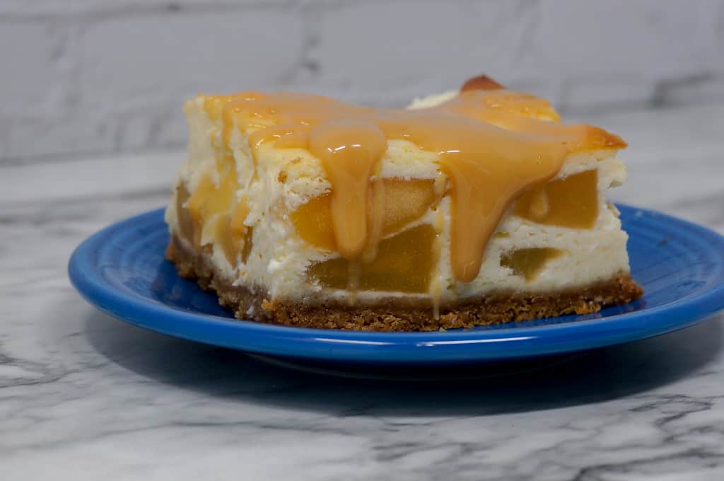 Apple Pie Cheesecake with Apple Pie Filling
