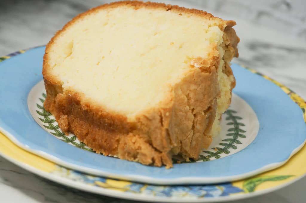 homemade cream cheese pound cake