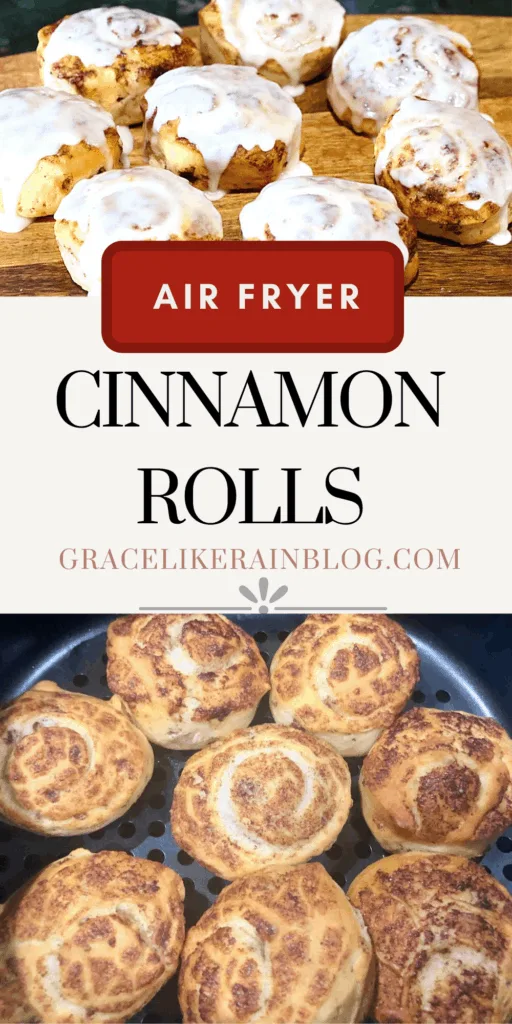 Air Fryer Cinnamon Rolls