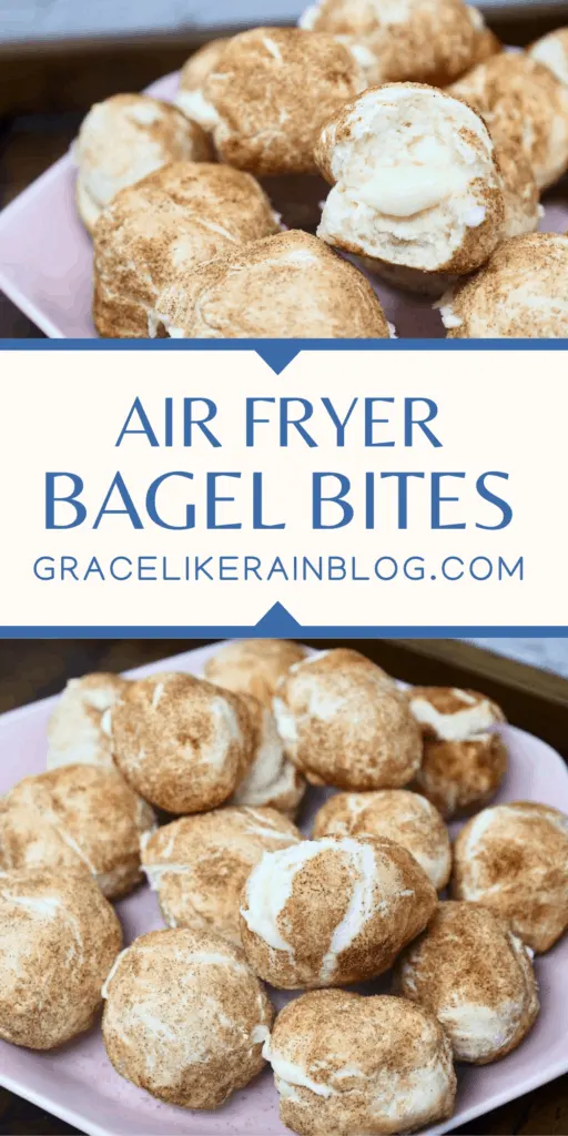 Air Fryer Bagel Bites