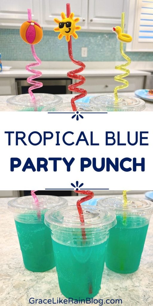 Tropical Blue Party Punch