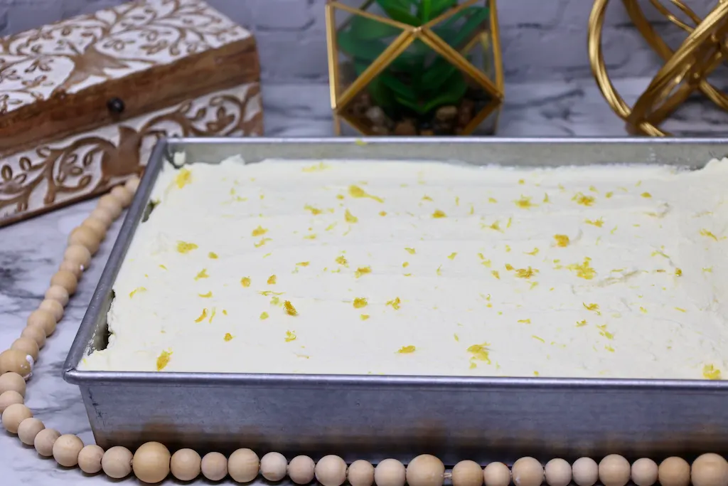 Lemon Poke Cake recipe