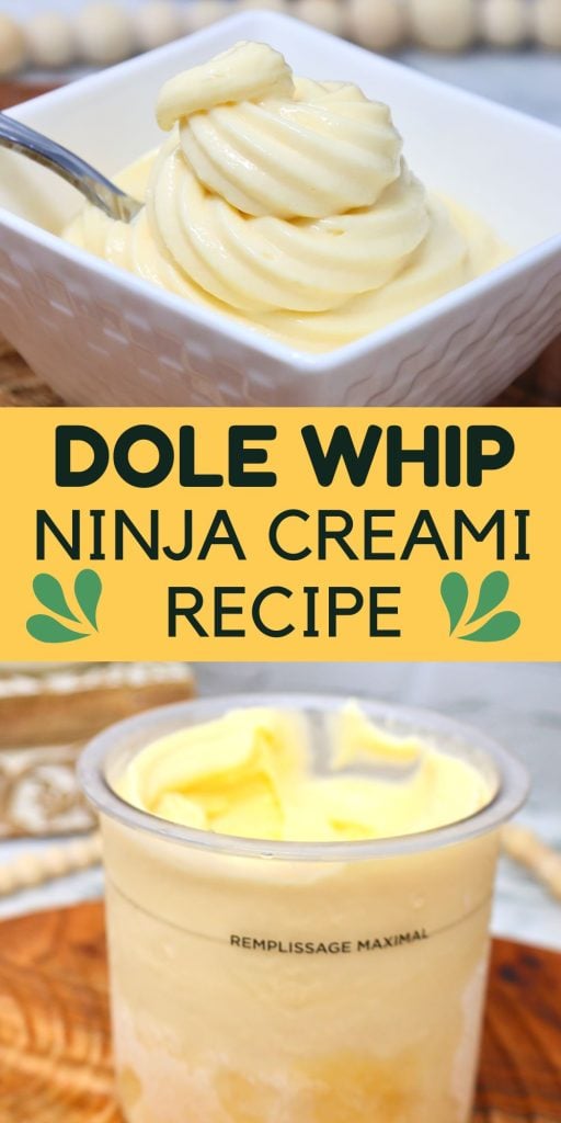 Dole Whip Ninja Creami recipe
