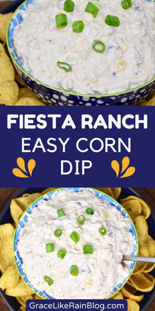 fiesta ranch easy corn dip recipe