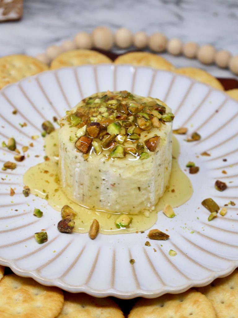 boursin cheese pistachio honey recipe