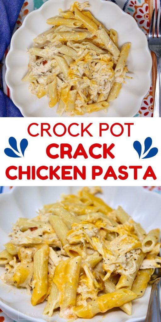 crock pot crack chicken pasta recipe
