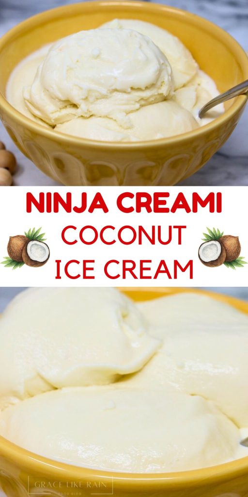 coconut ice cream ninja creami recipe
