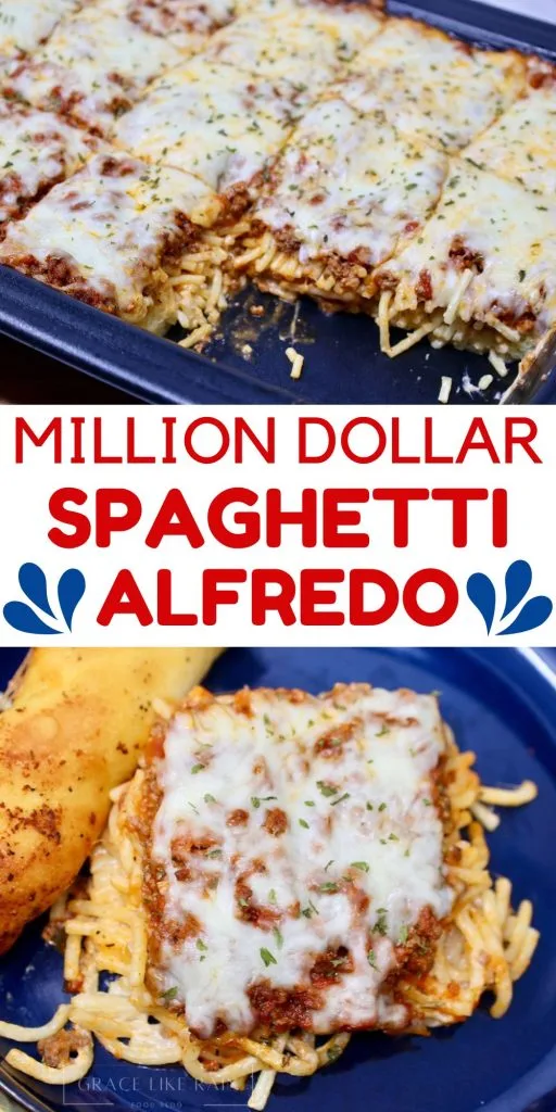 million dollar spaghetti recipe with alfredo sauce