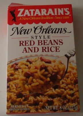 Supper Time – Red Beans and Rice with Hot Water Cornbread