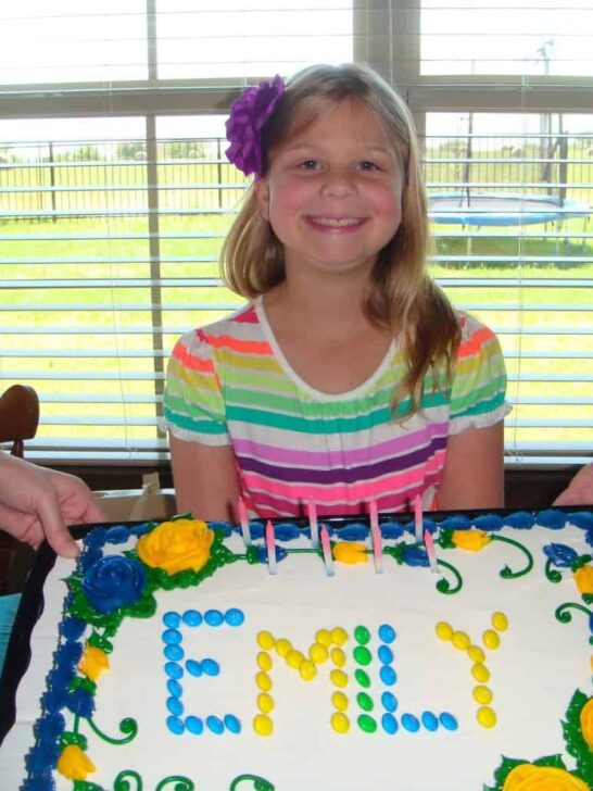 Happy 8th Birthday, Emily!