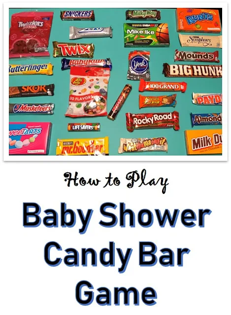 Baby Shower Candy Bar Game Details