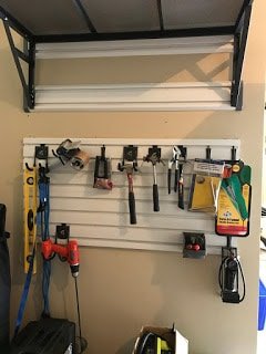 Versatile Tool Storage in Garage