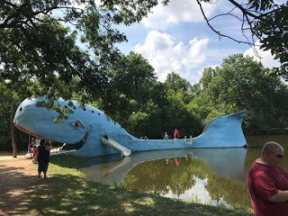 Blue Whale of Catoosa Adventure in Oklahoma