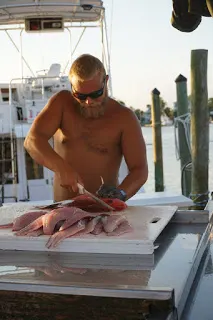 Cutting up the Fish