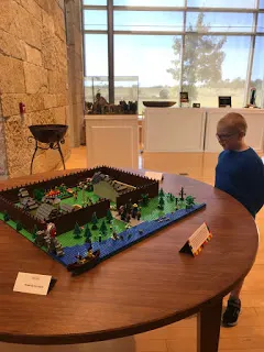 Lego Village at Chickasaw Cultural Center in Sulphur Oklahoma