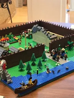 Lego Native America at Chickasaw Cultural Center