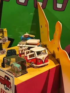 Beetle Bus at Toy and Action Figure Museum in Purcell