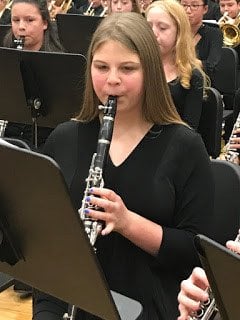 Emily Playing Clarinet