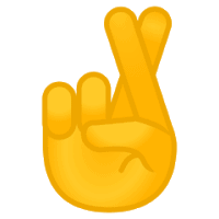 Fingers Crossed Emojii