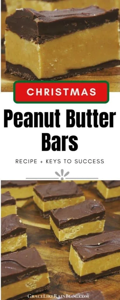 Christmas Peanut Butter Bars