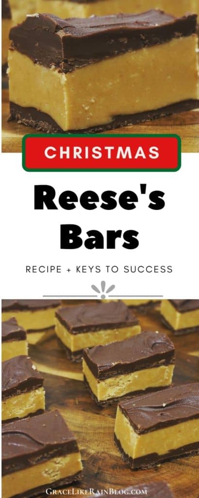 Christmas Reeses Bars
