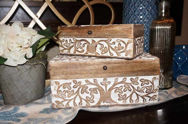Decorative Carved Boxes