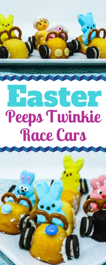 Easter Peeps Twinkie Race Cars