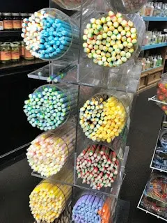 Candy Sticks Display