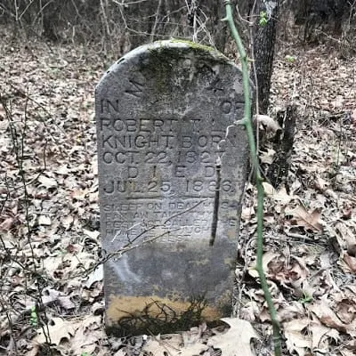 Grave Stones in the Woods