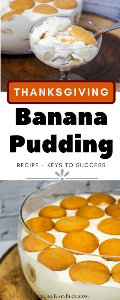 Thanksgiving Banana Pudding