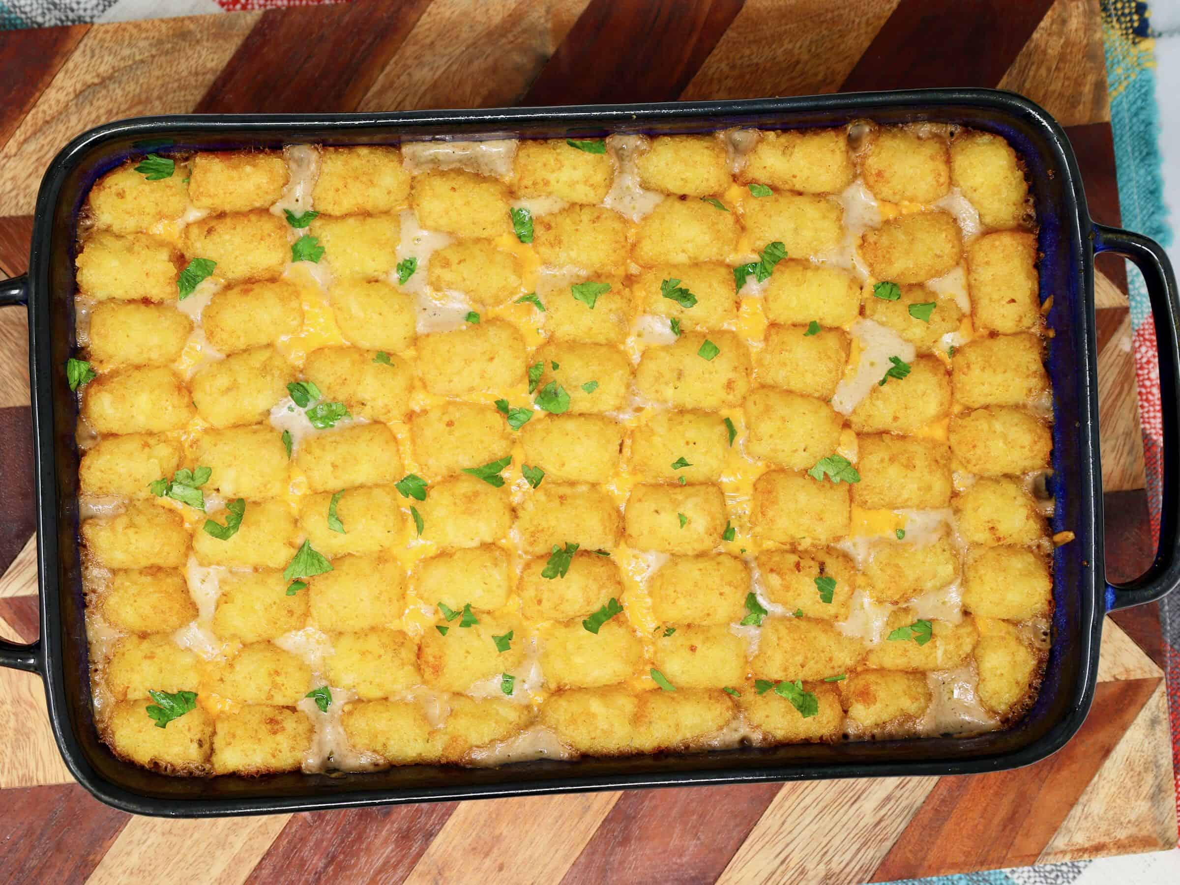 makea head tater tot casserole featured image