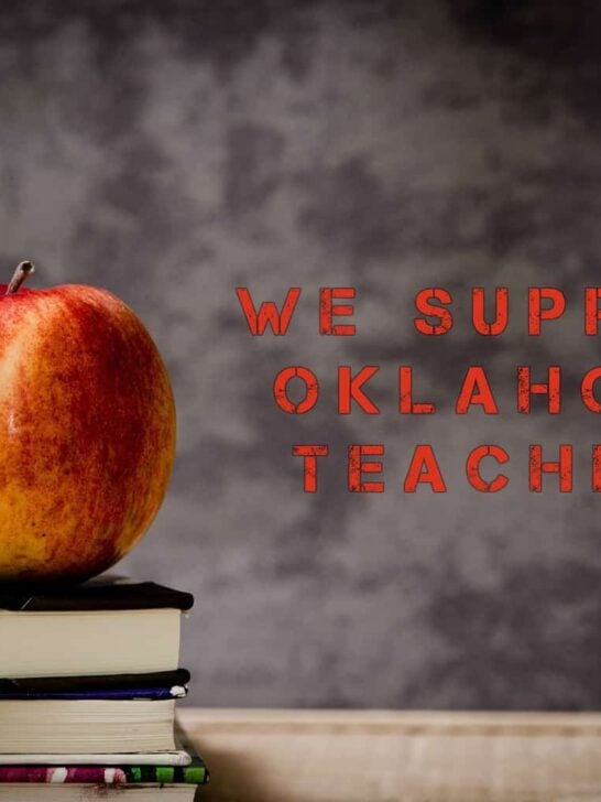 Oklahoma Teacher Walkout – We Support Our Teachers