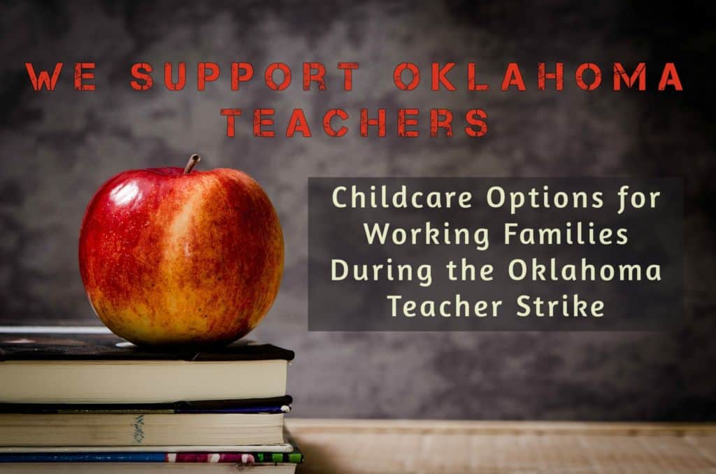 Childcare options during the Oklahoma Teacher Walkout