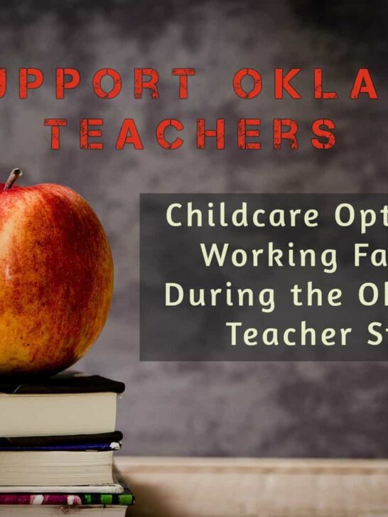 Childcare Options During the Oklahoma Teacher Walkout