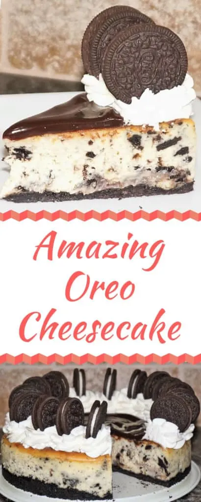 Amazing Oreo Cheesecake - Cookies 'n Cream