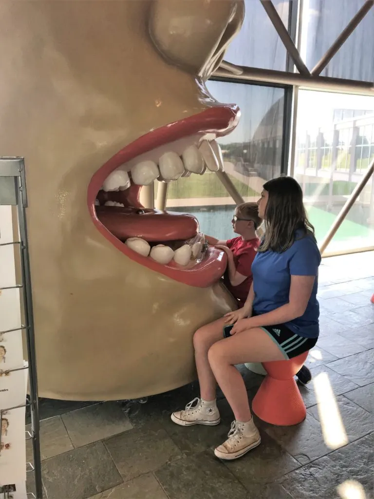 Big Mouth Exhibit at Exploration Place