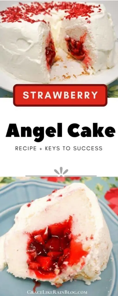 Strawberry Angel Cake