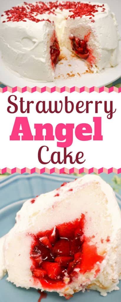 Strawberry Angel Cake