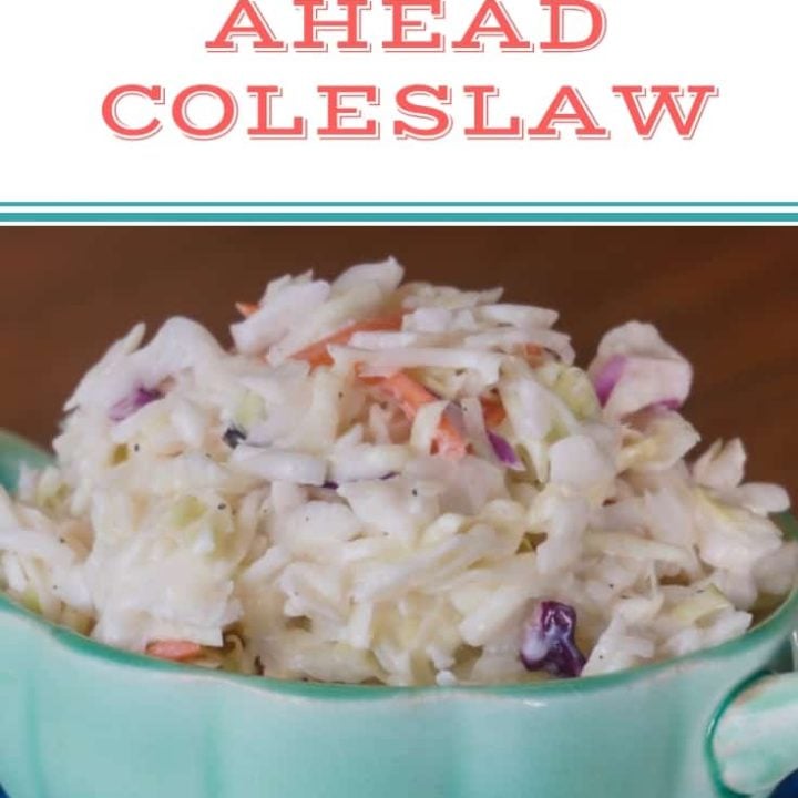 Make-Ahead Coleslaw Recipe - Easy and Delicious