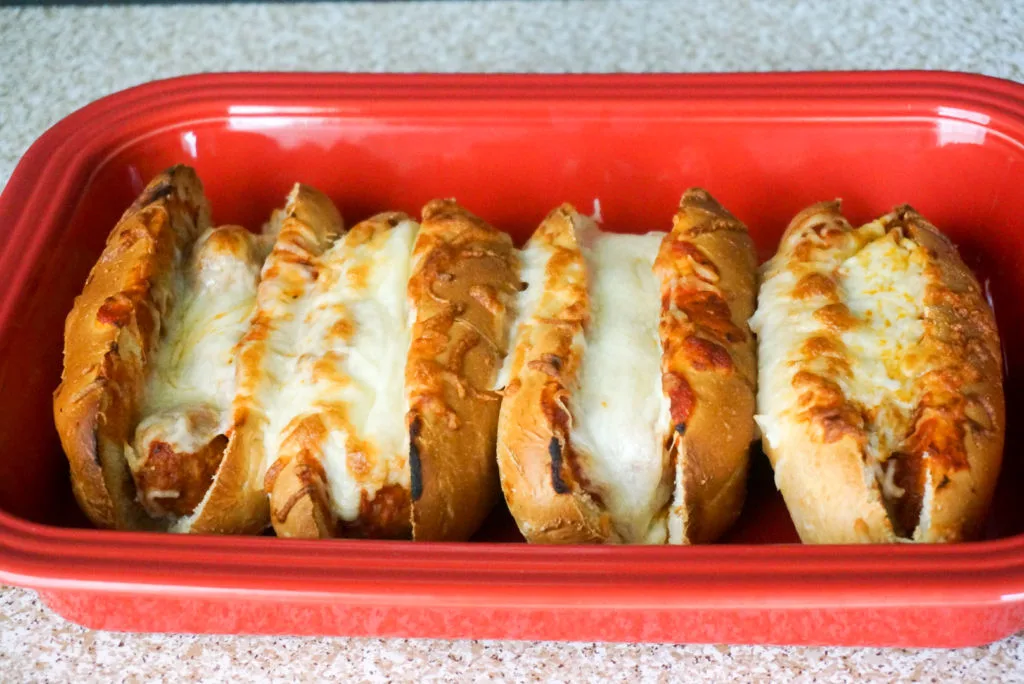 Baked Meatball Subs